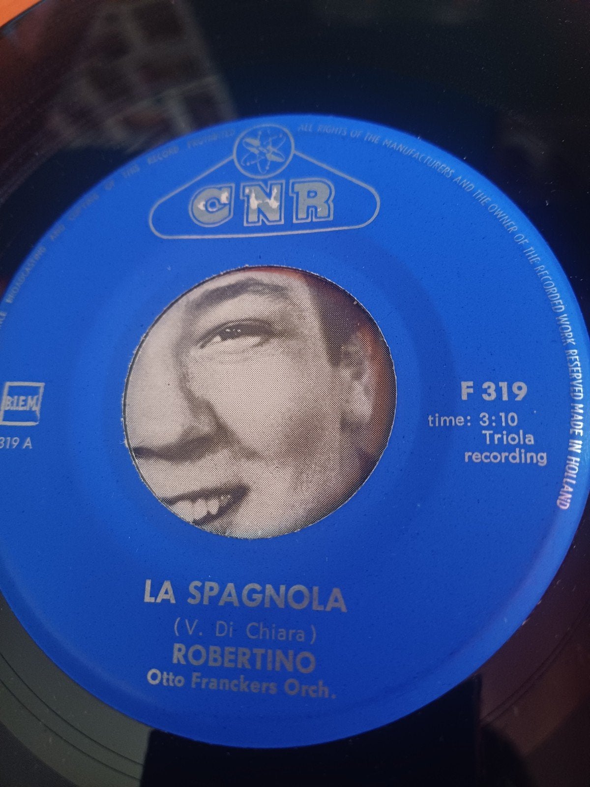 Robertino - La Spagnola / Tango des Roses (7 inch vinyl), Ophalen, Gebruikt, Overige genres, 7 inch