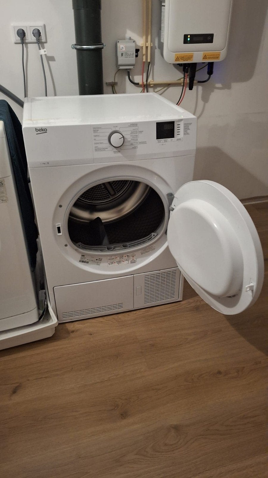 Droger beko, Ophalen, Condens