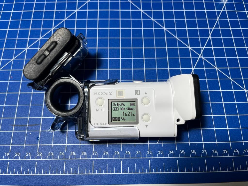 Sony FDR-X3000 4K Action Cam – Compleet + veel accessoires!, Audio, Tv en Foto, Actiecamera's, Ophalen of Verzenden, Zo goed als nieuw