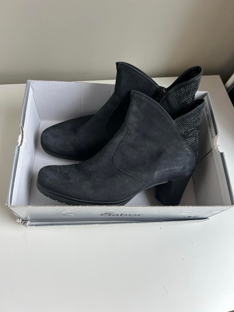 Gabor blauwe enkellaarsjes maat 39, hak 6cm, Kleding | Dames, Schoenen, Blauw, Lage of Enkellaarzen, Ophalen of Verzenden, Zo goed als nieuw