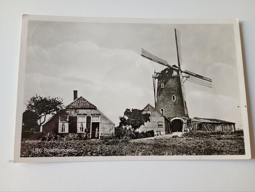 Ulft Molen 1952, Verzamelen, Ansichtkaarten | Nederland, Ophalen of Verzenden, 1940 tot 1960, Gelopen, Gelderland