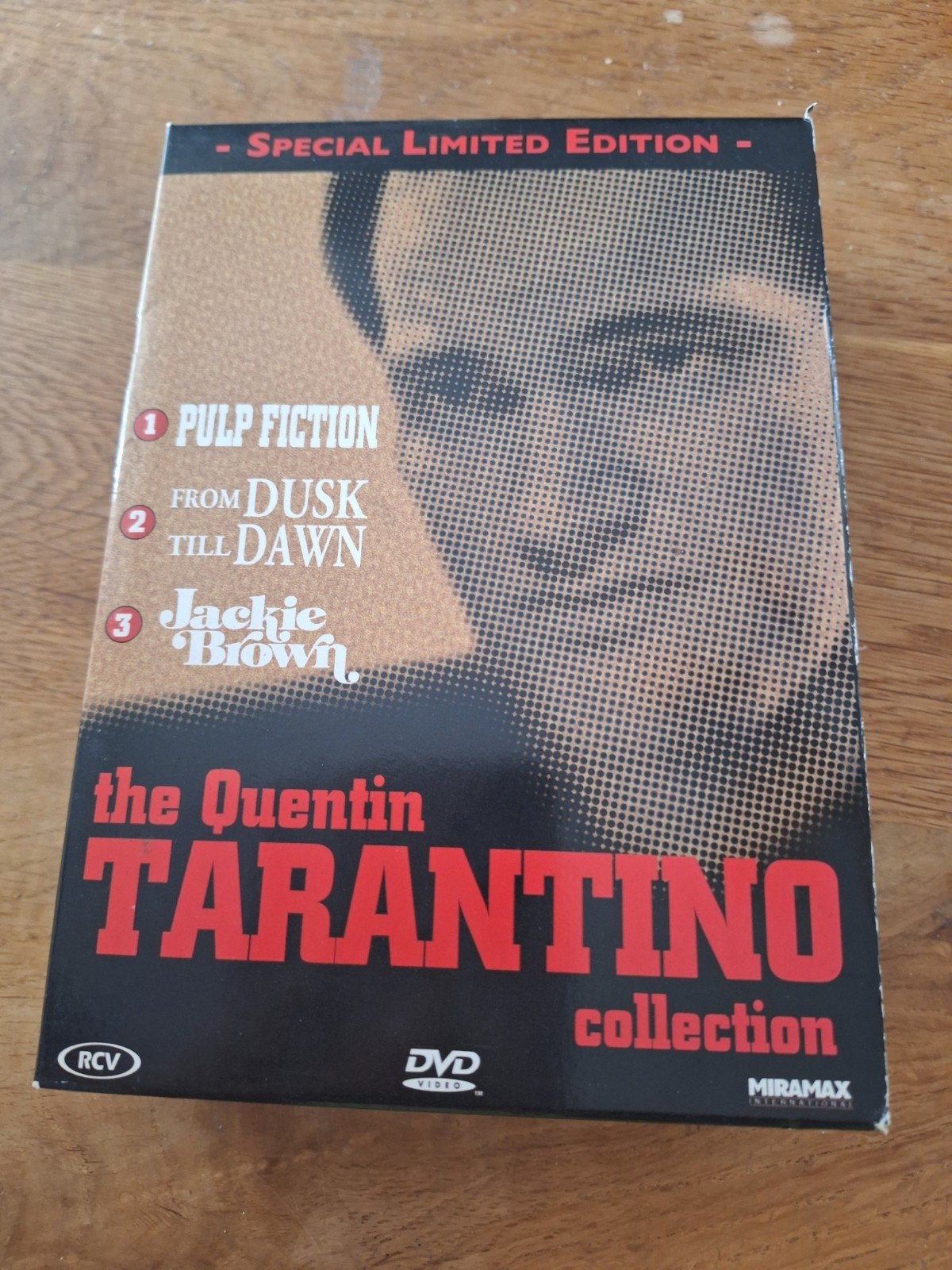 The Quentin Tarantino collectie dvd's  3 films, Vanaf 16 jaar, Ophalen of Verzenden, Zo goed als nieuw, Boxset