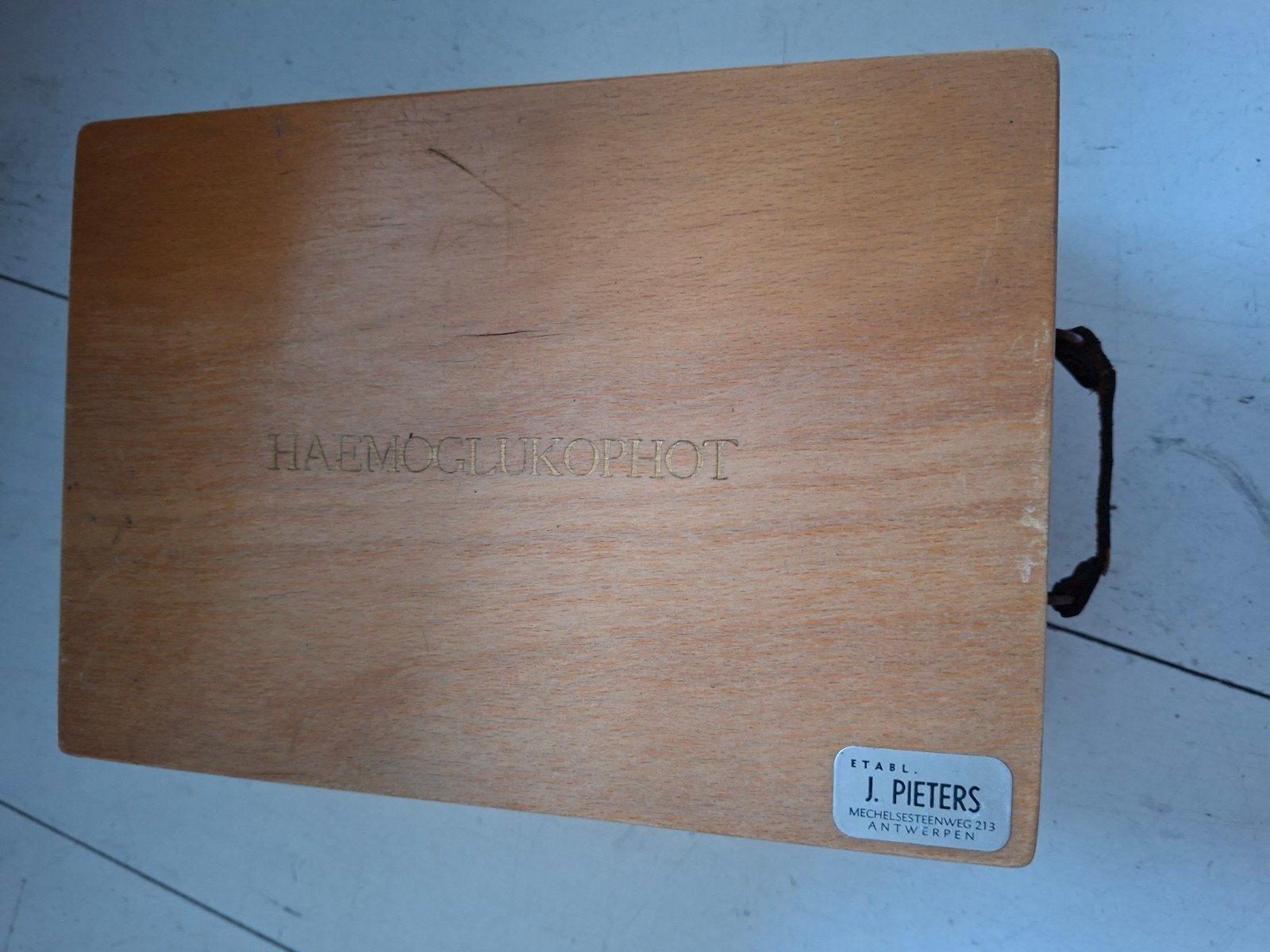 Vintage Haemoglukophot van J. Pieters - Medisch, Ophalen
