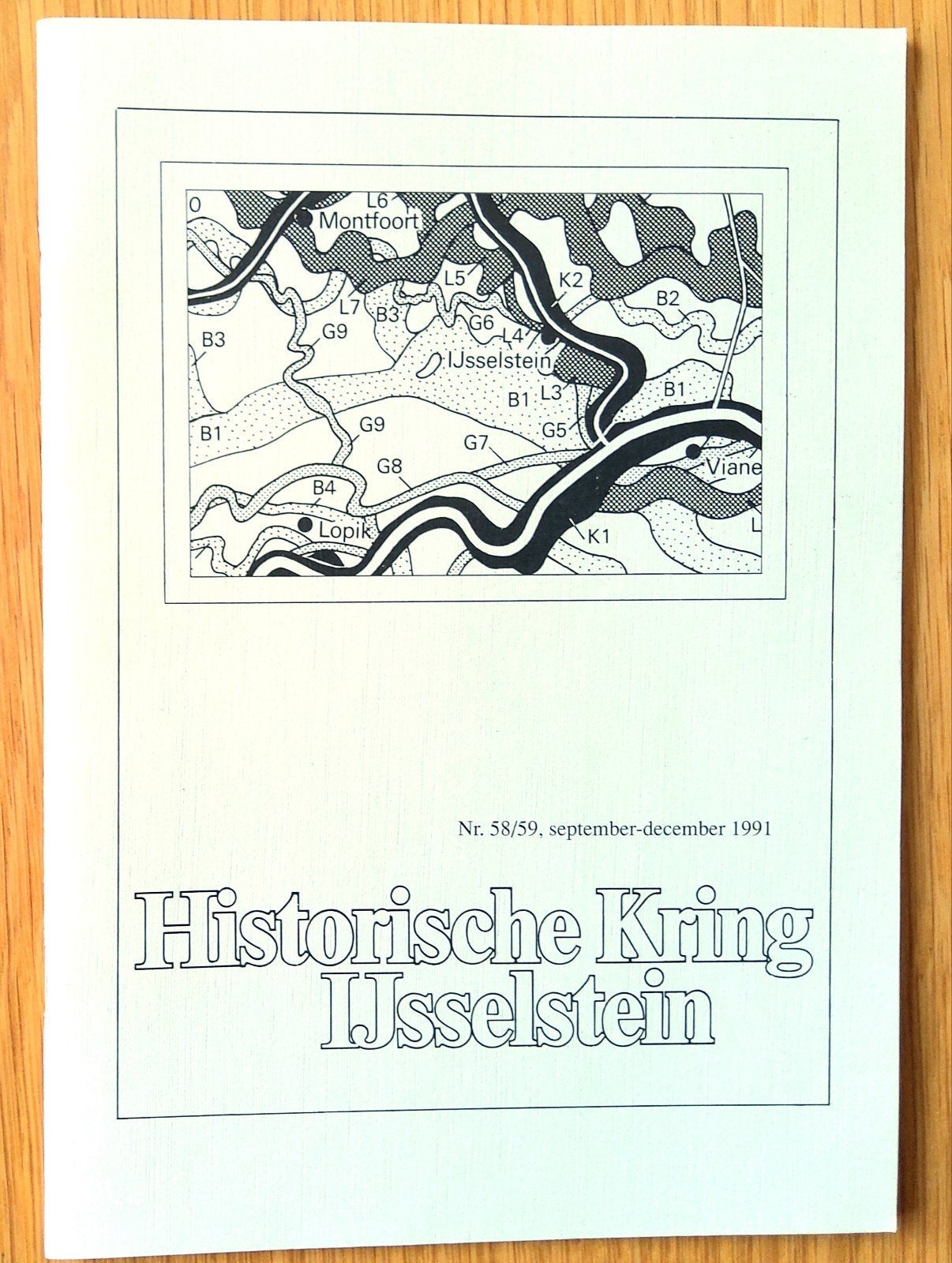 Historische Kring IJsselstein, afl. 58/59, 1991., Ophalen of Verzenden, Zo goed als nieuw