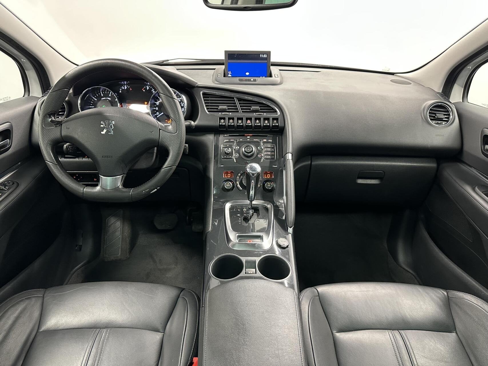 Peugeot 3008 1.6 THP Allure 18" LEER PANO TREKHAAK CRUISE EC, Auto's, Euro 5, Gebruikt, Zwart, Met garantie (alle)