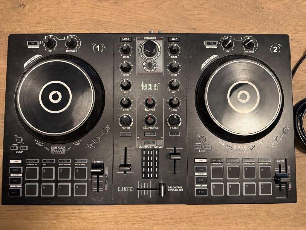 Hercules DJControl Inpulse 300 DJ Controller, Ophalen, Zo goed als nieuw, Draaitafel, Overige merken