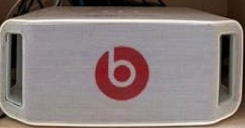 Mooie witte Beats Box - Draagbare speaker, Overige merken, Gebruikt, Overige typen, Ophalen of Verzenden