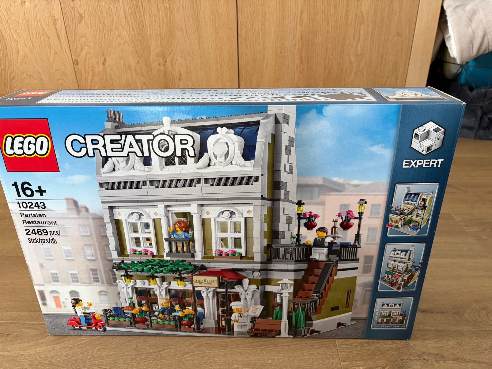 Lego 10243 Parisian Restaurant, Kinderen en Baby's, Ophalen, Gebruikt, Inclusief instructies, Lego