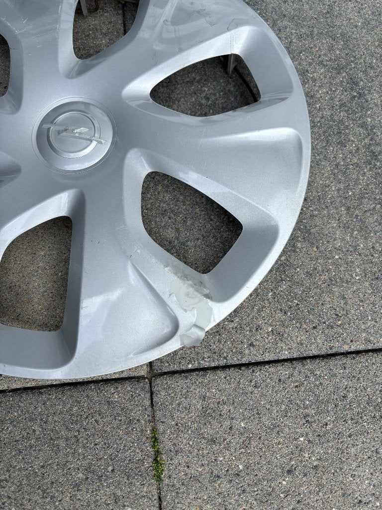Wieldoppen Opel Karl 14’’, Auto diversen, Wieldoppen, Ophalen of Verzenden, Gebruikt