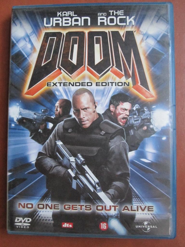 Doom (2005), Cd's en Dvd's, Dvd's | Actie, Zo goed als nieuw, Actie, Vanaf 16 jaar, Ophalen of Verzenden