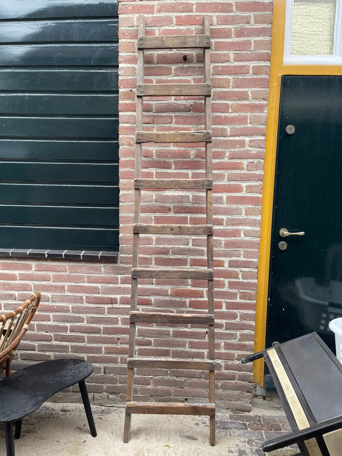 Ladder, Ophalen, 1 tot 2 meter, Minder dan 3 meter, Zo goed als nieuw
