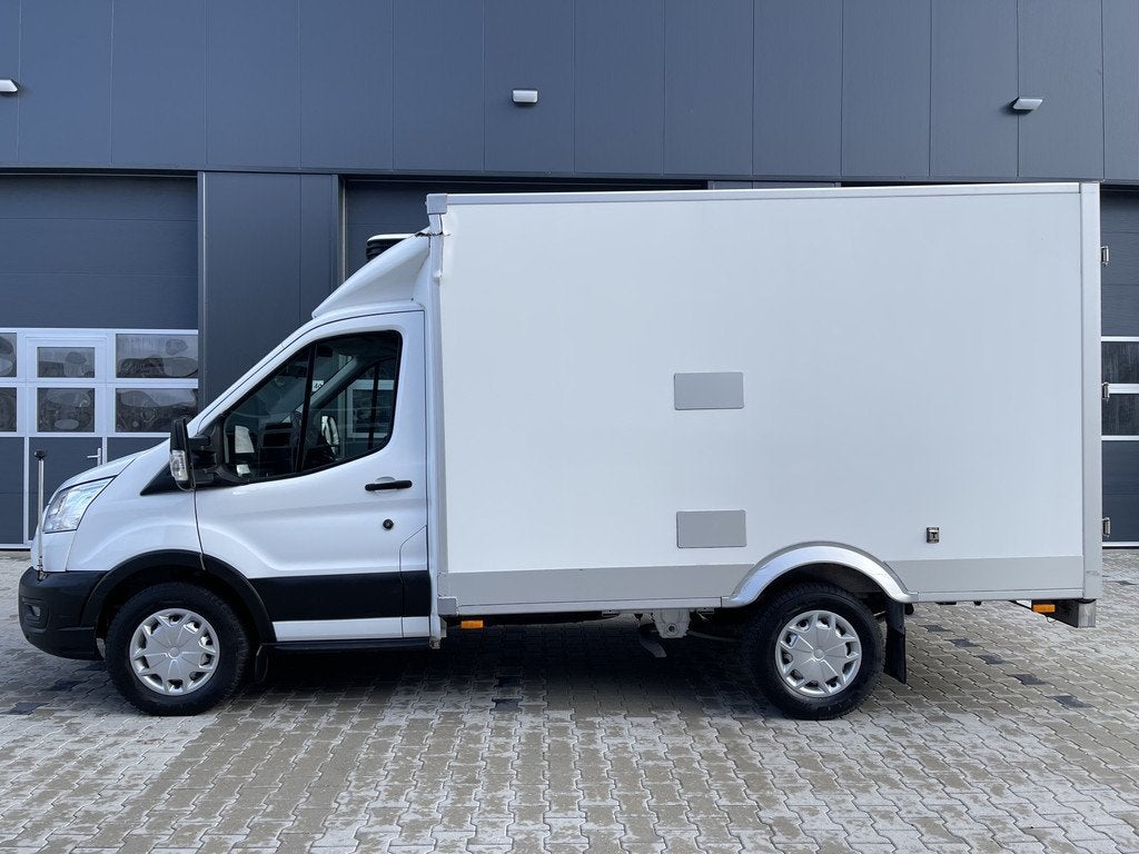 Ford Transit 2.0 TDCI automaat bakwagen met Carrier koeling, Auto's, Bestelauto's, Bedrijf, Te koop, Achteruitrijcamera, Airconditioning