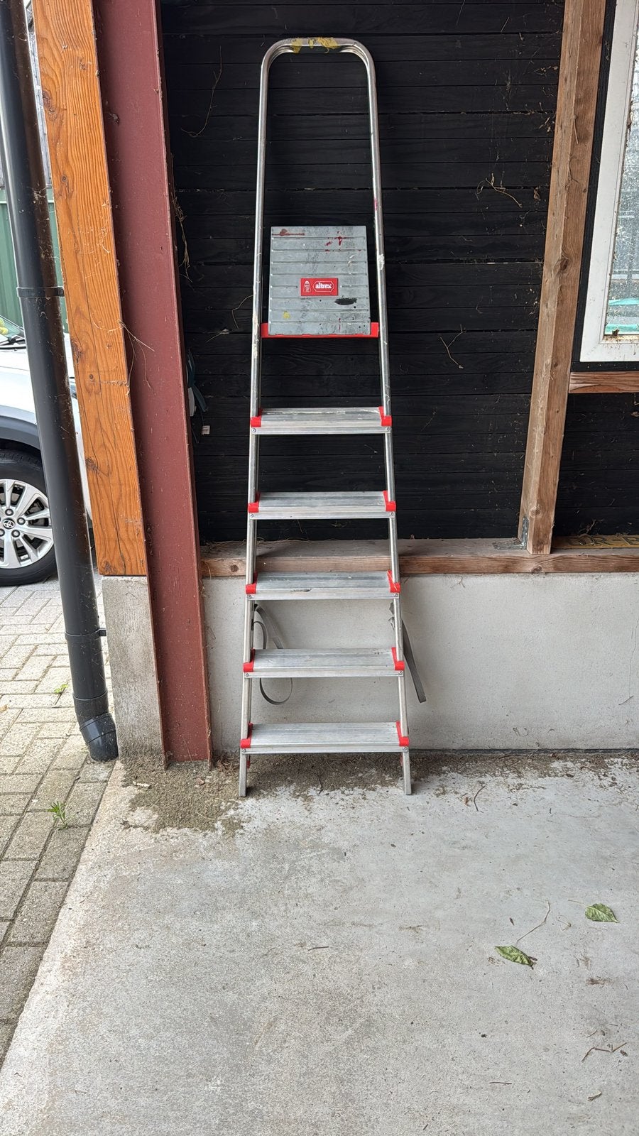 Altrex trap 6 treeds, Ophalen, Zo goed als nieuw, Trap, Minder dan 2 meter