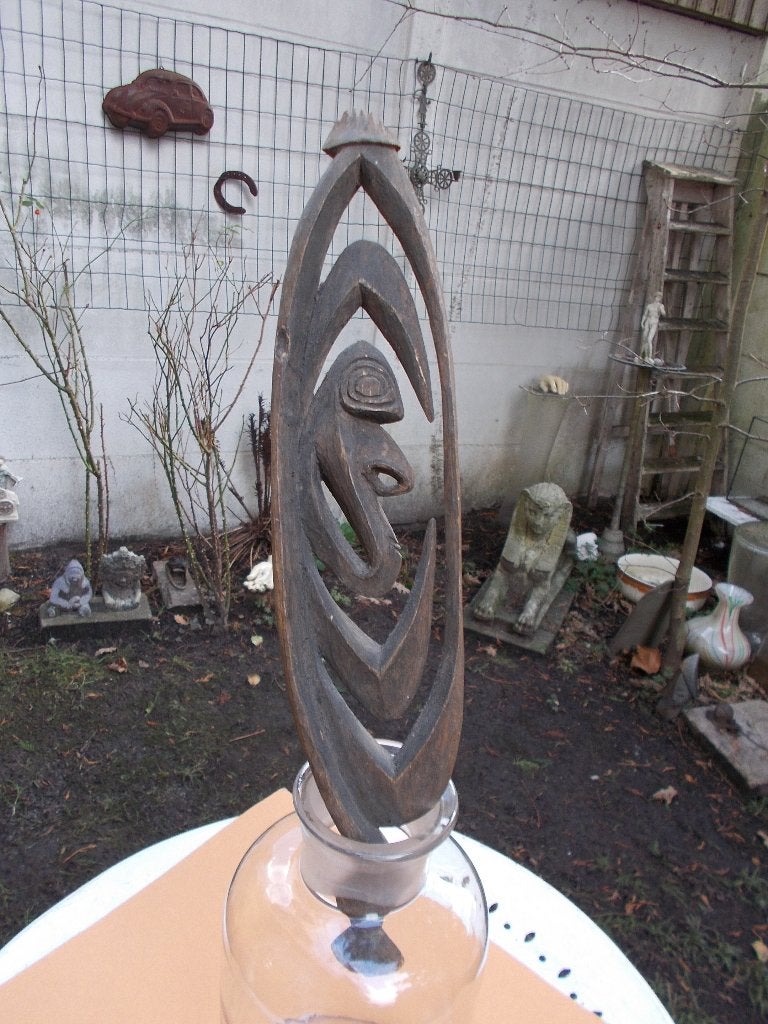 Yipwon figuur Sepik NG ophalen en bieden vanaf 30 Euro, Hout, Papoea-Nieuw-Guinea, 50 cm, Ophalen of Verzenden