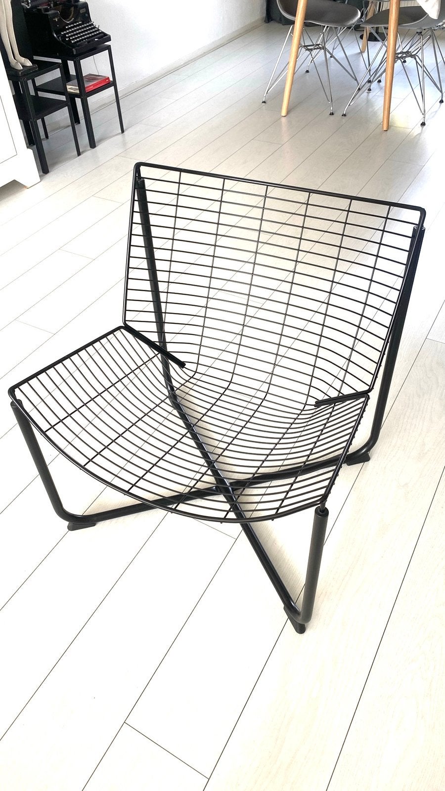 Wie wil Ikea Jarpen stoel ruilen voor  witte Jarpen stoel?, Ophalen, Zo goed als nieuw, Metaal, 75 tot 100 cm