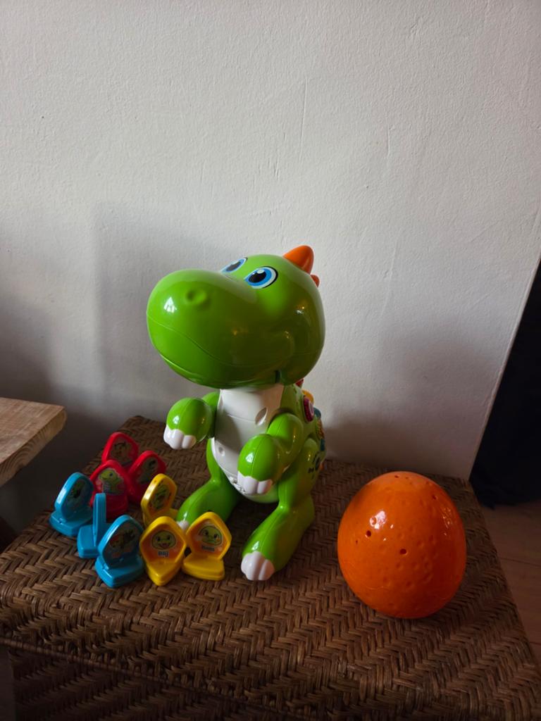 VTech Dino met Vormen en Geluiden, Kinderen en Baby's, Speelgoed | Vtech, Ophalen, Zo goed als nieuw, 6 maanden tot 2 jaar