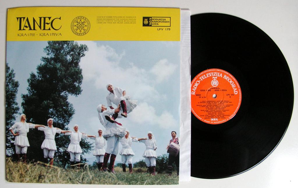 Tanec ‎Tanec Igra I Pee . Igra I Peva 12 nrs 1971 ZGAN, Inclusief binnenhoes, Ophalen of Verzenden, Zo goed als nieuw, 12 inch