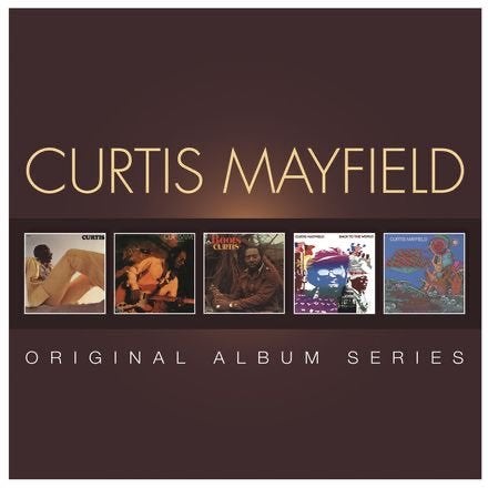 Curtis Mayfield - Original Album Series - 5 CDs, Cd's en Dvd's, Cd's | R&B en Soul, Nieuw in verpakking, Album, Verzenden