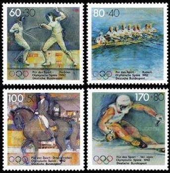 DUITSLAND 1992 Olympische Spelen, Michel: 1592-95, Postfris., Verzenden, Postfris, Sport