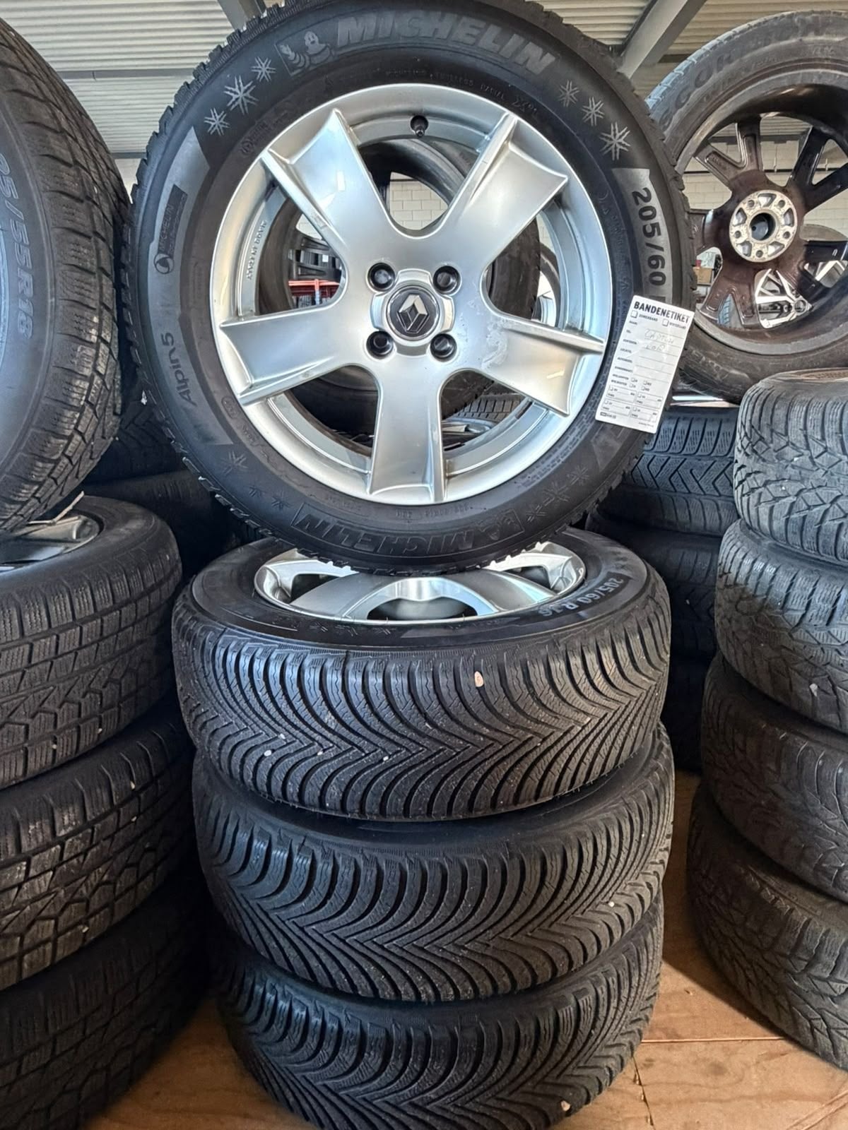 Renault Captur velgenset met Michelin winterbanden, Gebruikt, -, -, Banden en Velgen