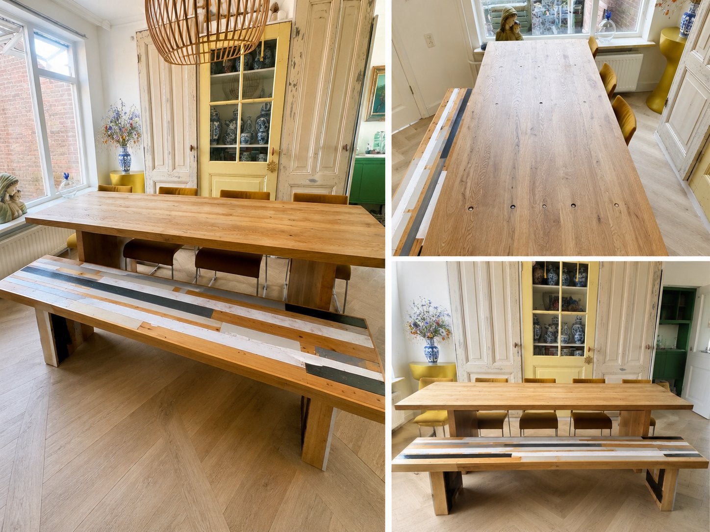 Piet Hein Eek design tafel, Ophalen of Verzenden, Zo goed als nieuw, Rechthoekig, 50 tot 100 cm