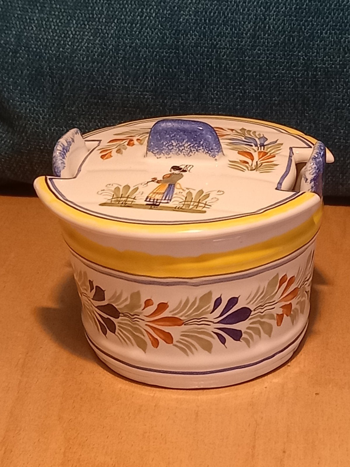 Vintage Quimper Henriot servies, Ophalen