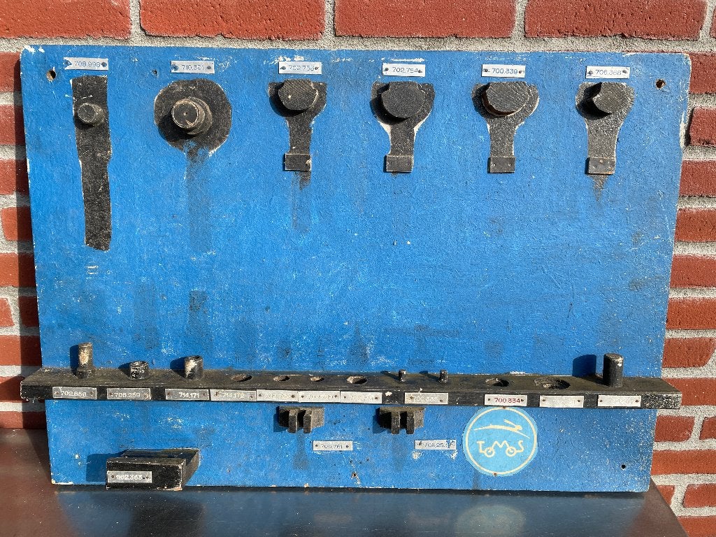 Origineel Tomos gereedschap bord brommer werkplaats, Ophalen of Verzenden, Gebruikt, Overige typen, Tomos