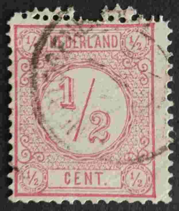 NEDERLAND - nr. 30PI Bossche tanding, Postzegels en Munten, Postzegels | Nederland, Verzenden, T/m 1940, Gestempeld