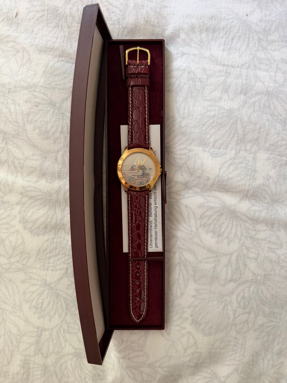 Toblerone horloge nieuw, Ophalen of Verzenden, Nieuw, Overige merken
