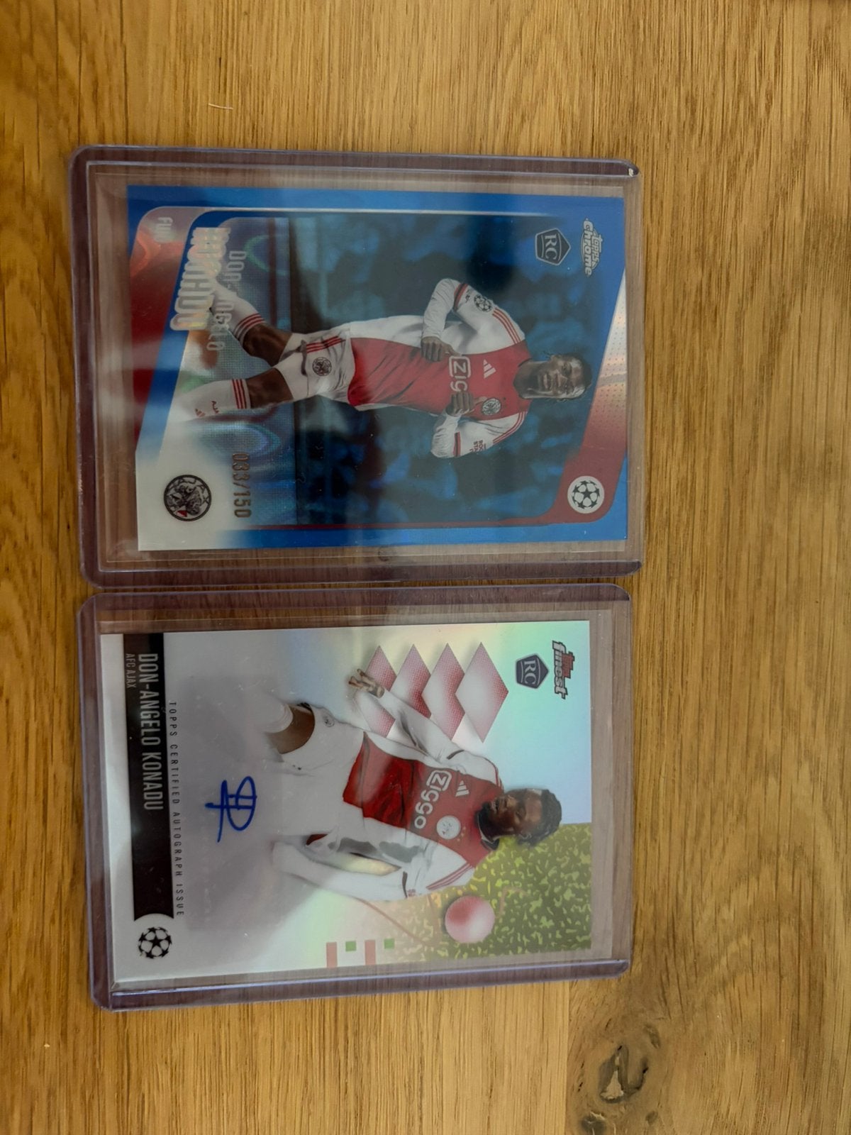 Konadu rc autograph / numbered topps - ajax, Verzamelen, Verzenden, Zo goed als nieuw, Ajax, Poster, Plaatje of Sticker