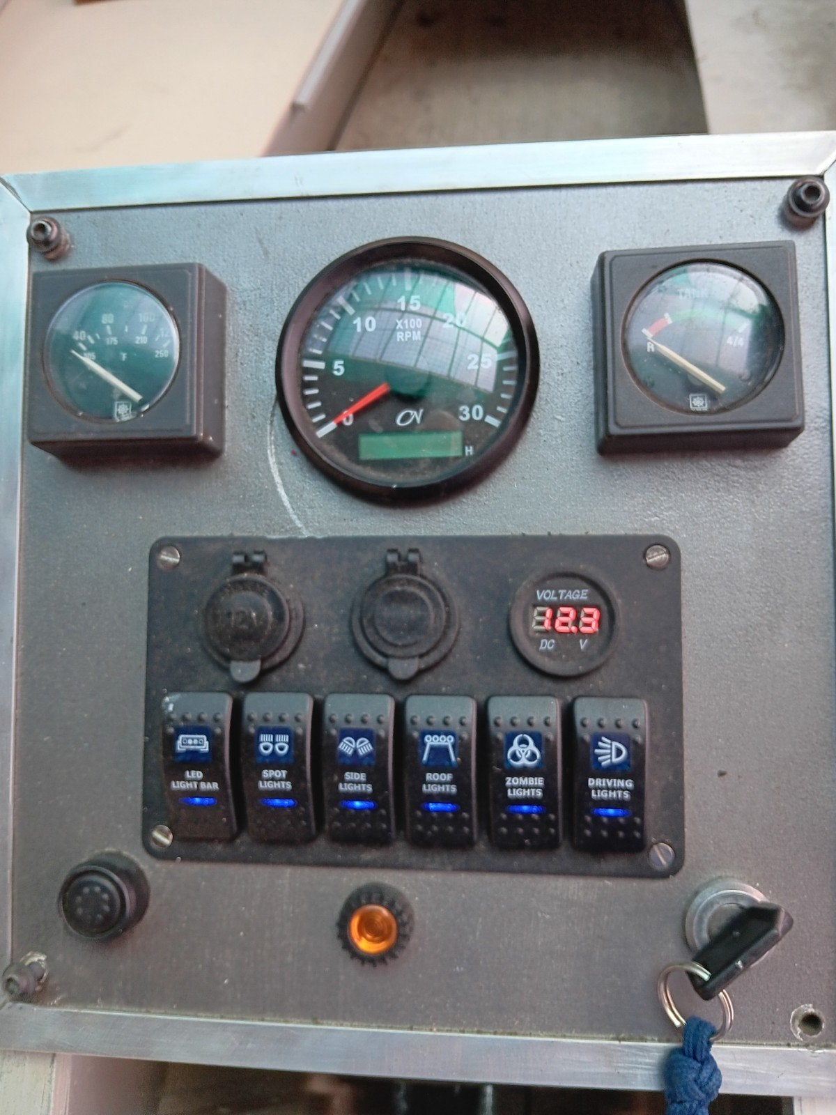 Instrumenten paneel / dashboard, Ophalen of Verzenden, Motor en Techniek, Zeilboot of Motorboot
