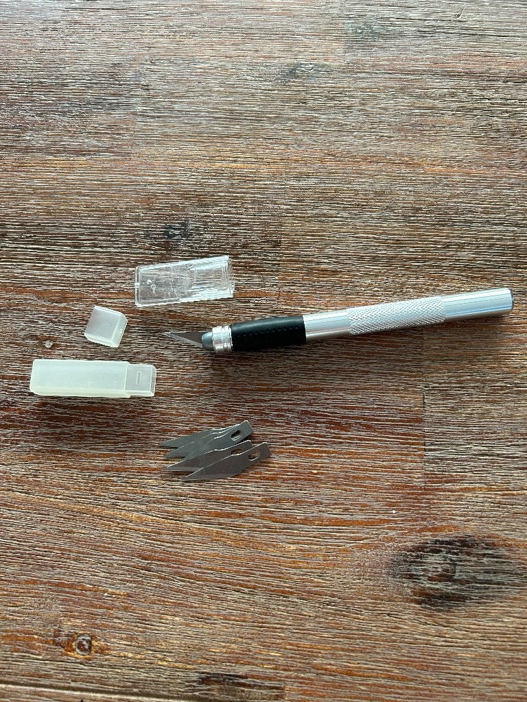 Hobbymes met verwisselbare mesjes, Ophalen of Verzenden, Zo goed als nieuw, Overige thema's, Overige typen