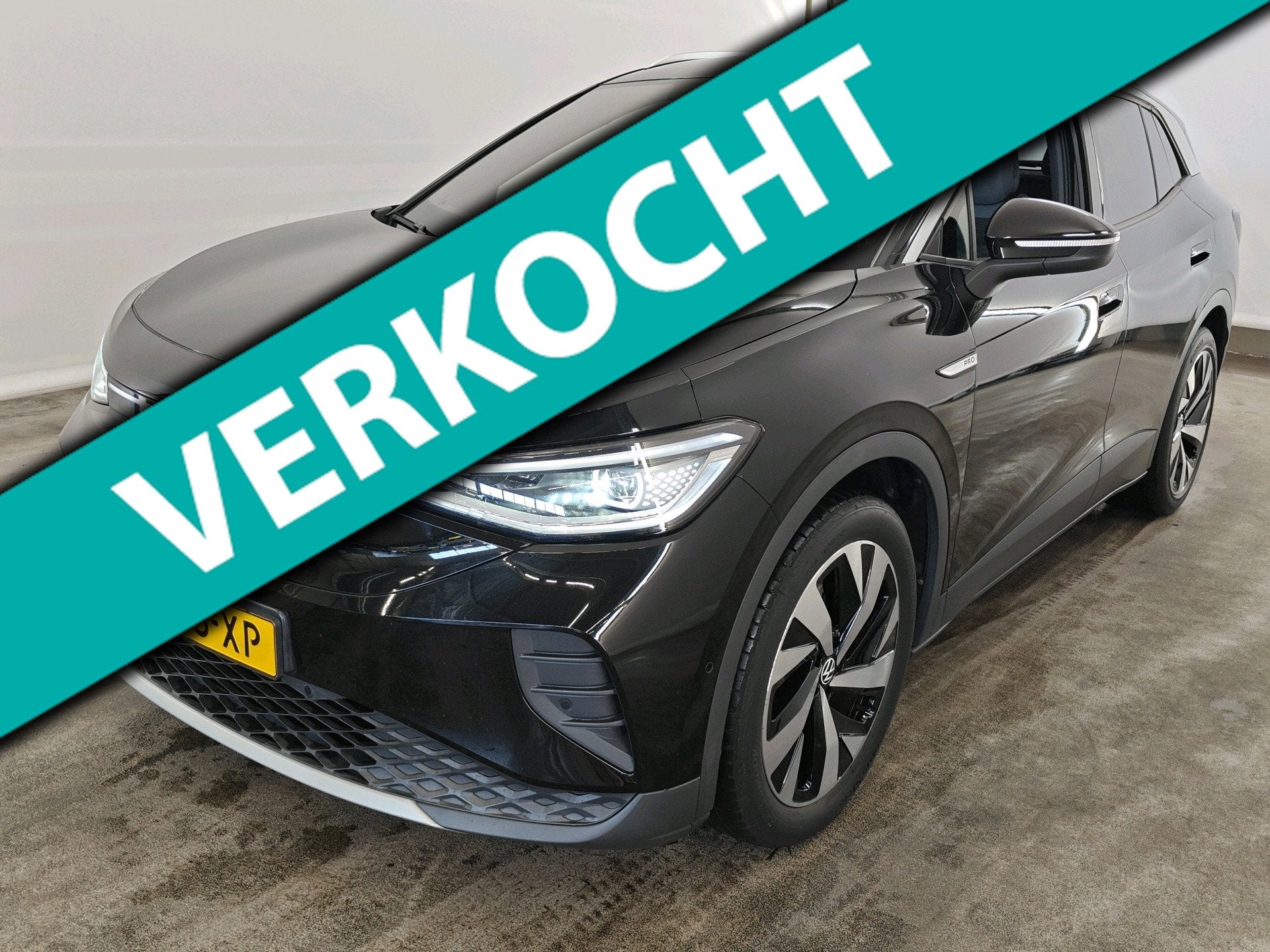 Volkswagen ID.4 77 kWh 174pk Pro | SOH 97,4% |Design Pakket, Auto's, Automaat, Gebruikt, Zwart, 24 maanden