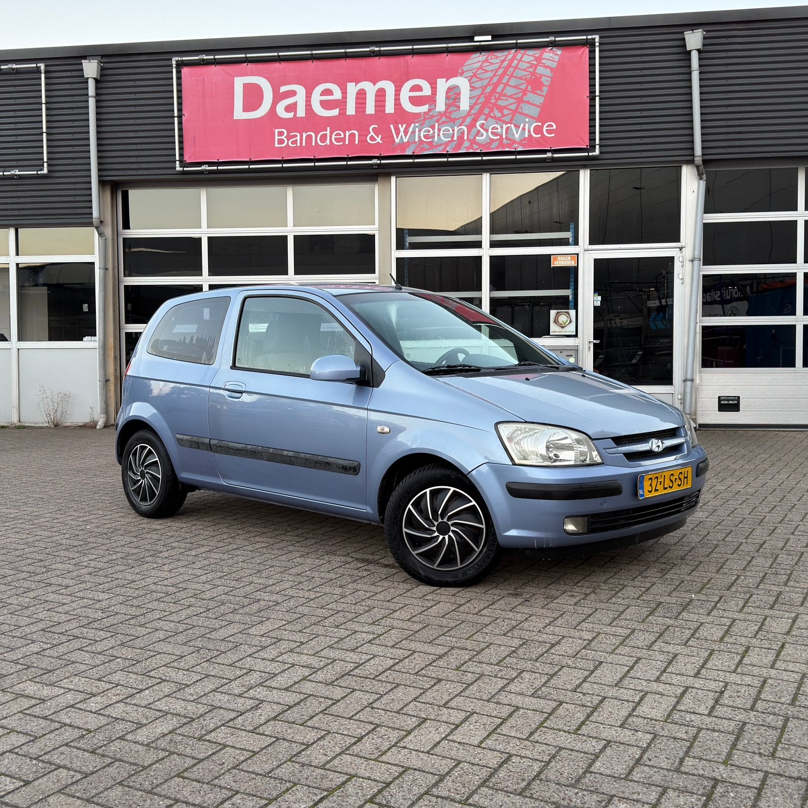 2003 Hyundai Getz 1.6 - Automaat - Nieuwe Banden - Orig. NL!, Auto's, 1018 kg, 450 kg, 40 €/maand, 1599 cc