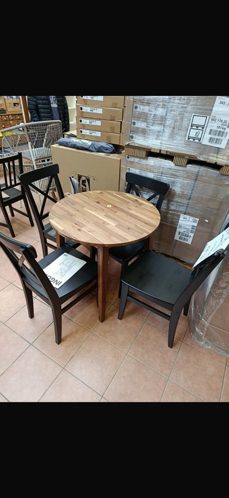NIEUW! Ikea tafel set., Ophalen, Nieuw, Stoel, 4 zitplaatsen