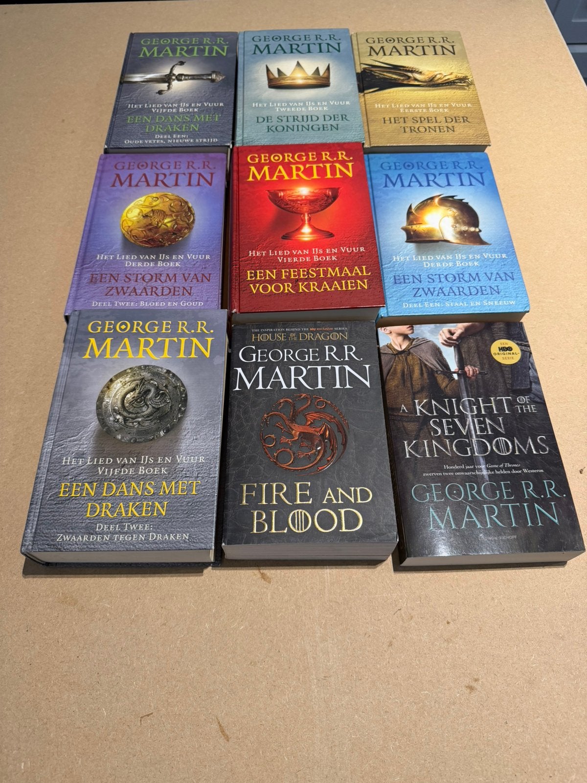 Game of thrones - lied van ijs en vuur - george rr martin, Ophalen of Verzenden