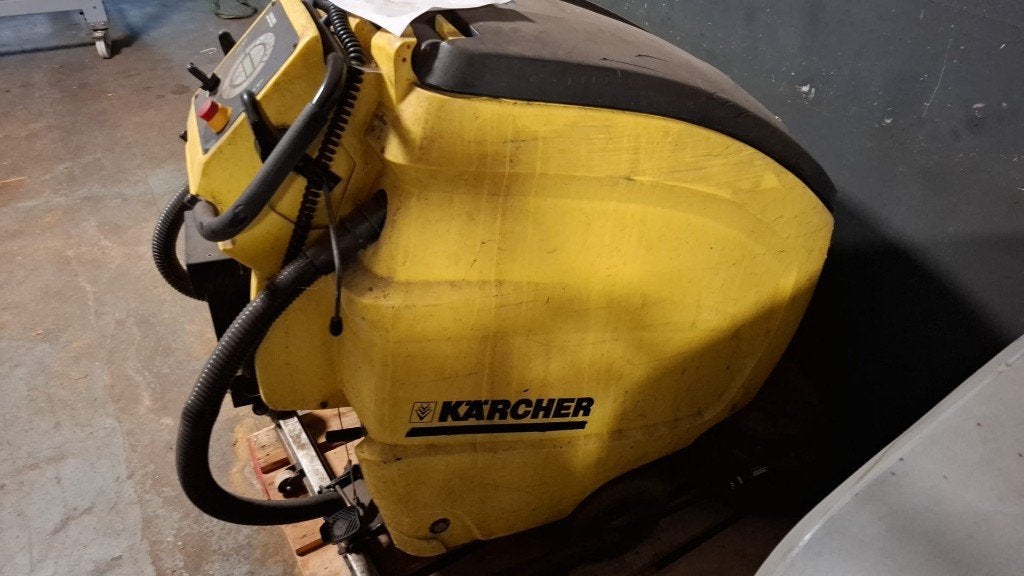 Karcher schrobmachine, Ophalen, Gebruikt