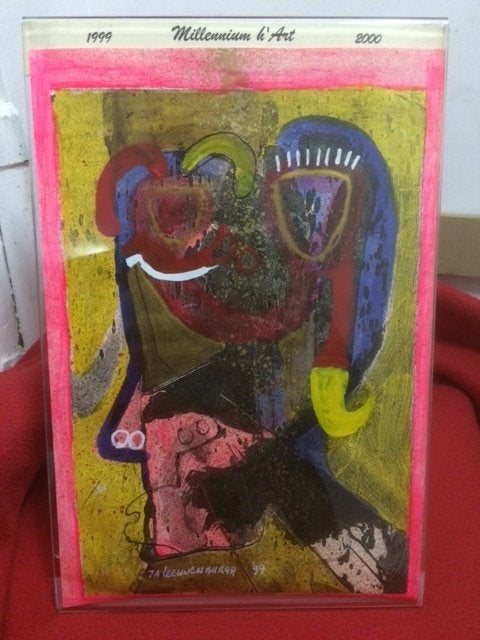1999 Millennium H'art 2000..... 'Uitnodiging', Antiek en Kunst, Ophalen of Verzenden, Gesigneerd
