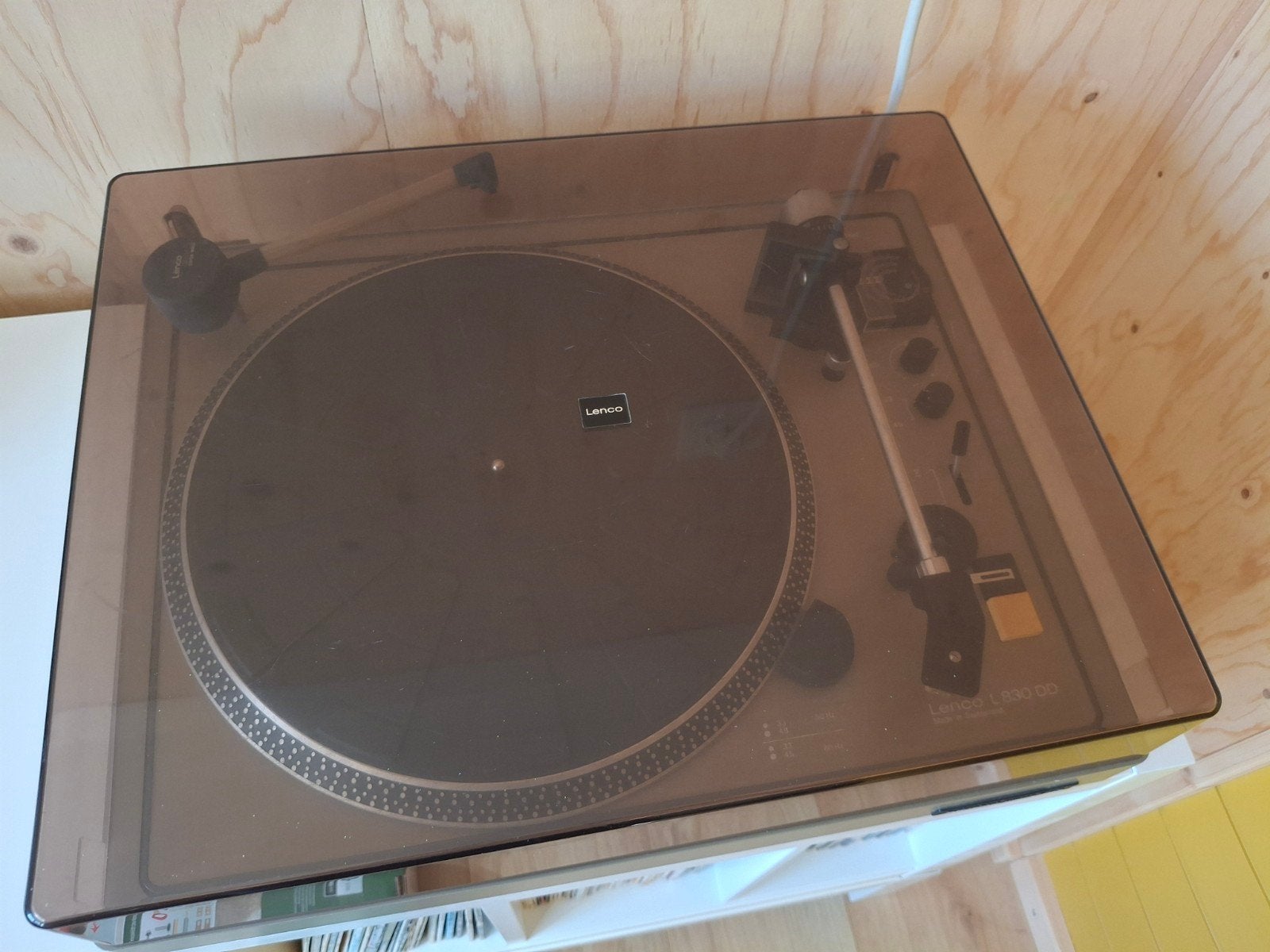 platenspeler Lenco L830 DD, Audio, Tv en Foto, Platenspelers, Ophalen, Gebruikt, Platenspeler, Overige merken