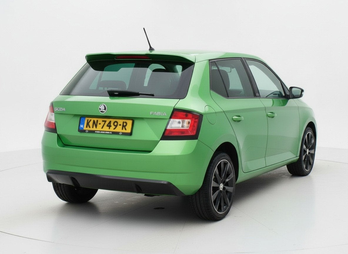 Skoda Fabia 1.2 TSI Monte Carlo|LED|Navi|Cruise|Glazendak|BT, Auto's, Stof, Euro 6, 4 cilinders, Origineel Nederlands
