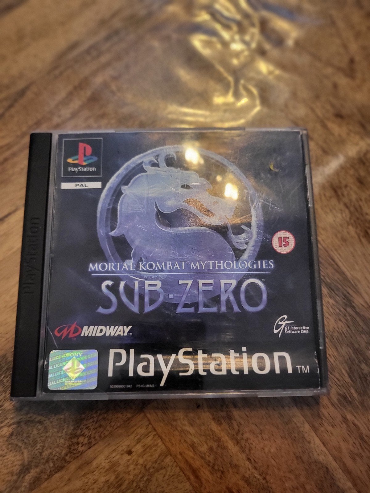 Mortal Kombat Mythologies Sub - Zero ps1, Spelcomputers en Games, Games | Sony PlayStation 1, Zo goed als nieuw, Vechten, 2 spelers