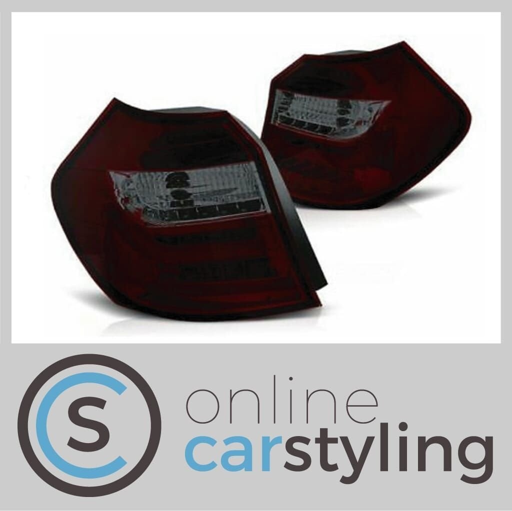 LED Achterlichten BMW 1-Serie E81 / E87 Rood Smoke Lightbar, Auto-onderdelen, Verlichting, -, -, Nieuw, Ophalen of Verzenden