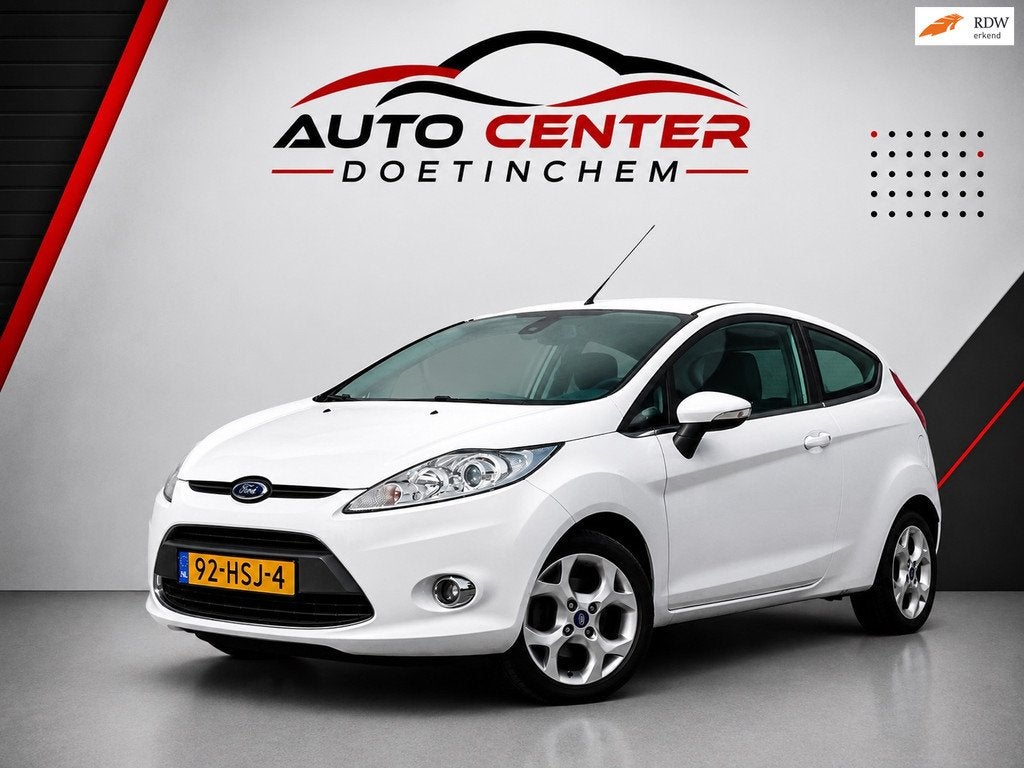 Ford Fiesta 1.6 Titanium NweApk|Airco|Bluetooth, Auto's, 1596 cc, Stof, Gebruikt, 4 cilinders