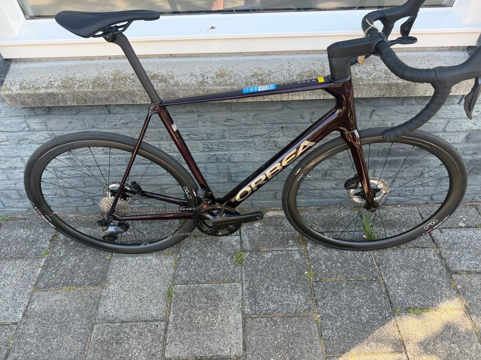Orbea Orca OMR 2024 racefiets - Maat 57 - Ultegra Di2, 28 inch, Zo goed als nieuw, 57 tot 61 cm, Meer dan 20 versnellingen