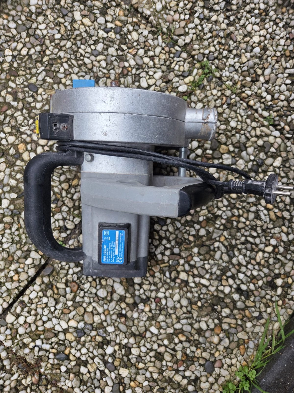Muurfrees FWS-125/4K - Sleuvenfrees voor kabels en leidingen, Ophalen of Verzenden, Gebruikt, Elektrisch, Muurfrees