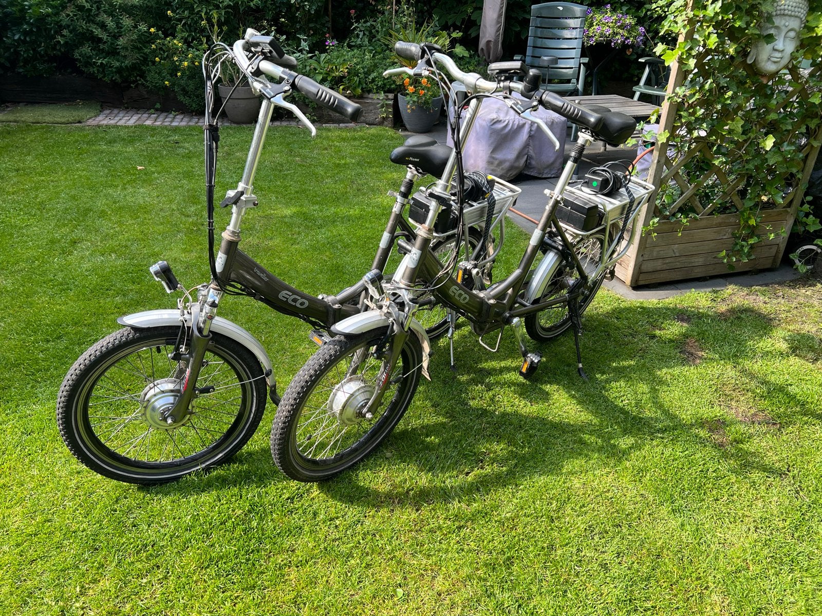 2x ECO traveller Vouwfiets Elektrisch, 20 inch of meer, Gebruikt, Velgrem, Versnellingen
