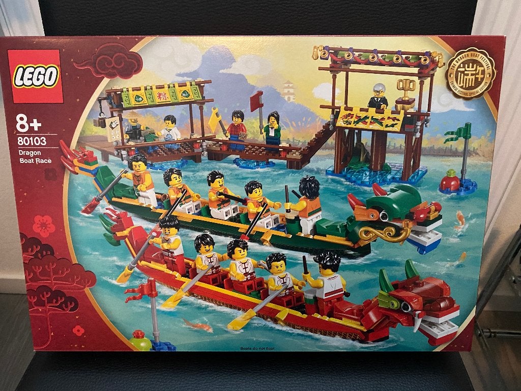 Lego Seasonal 80103 Drakenbootrace (nieuw), Overige thema's, Lego, Nieuw, Ophalen of Verzenden