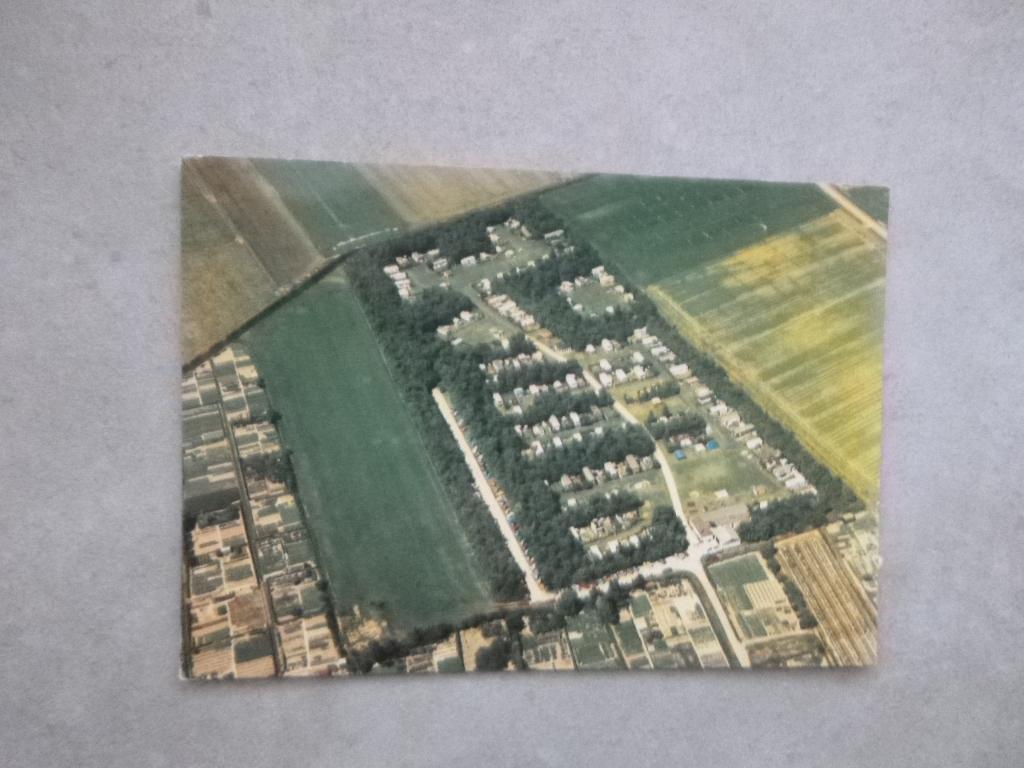 Goedereede, camping de Goede Ree/luchtfoto 1987, Verzenden, 1980 tot heden, Gelopen, Zeeland