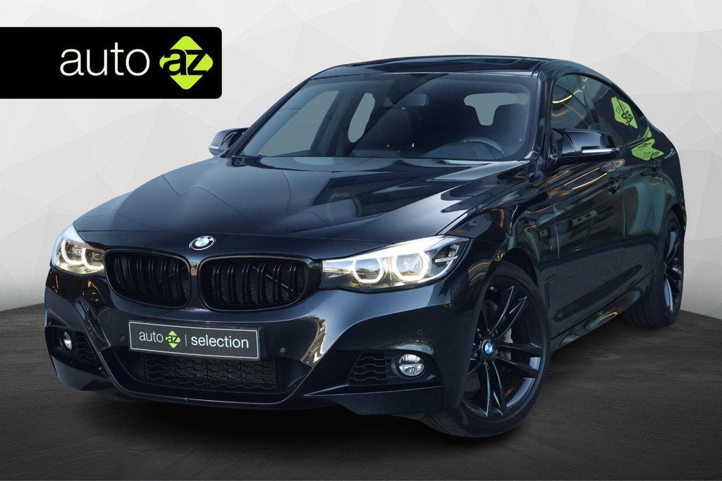 BMW 3-serie Gran Turismo 340i High Executive M-Sport / Panor, Auto's, BMW, Automaat, Gebruikt, Automatische klimaatregeling, Zwart