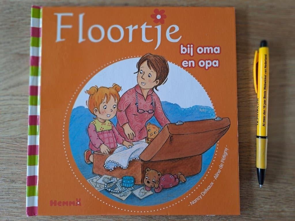 FLOORTJE BIJ OPA EN OMA. NANCY DELVAUX, Gelezen, Fictie algemeen, Jongen of Meisje, Ophalen of Verzenden